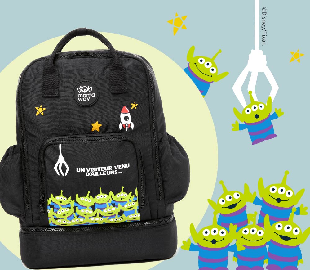 Carry All Nappy Backpack-Disney Alien