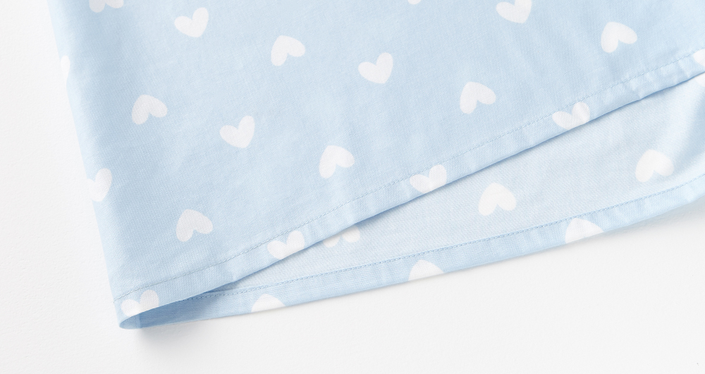 Cotton Heart Baby Box Mattress Sheets

